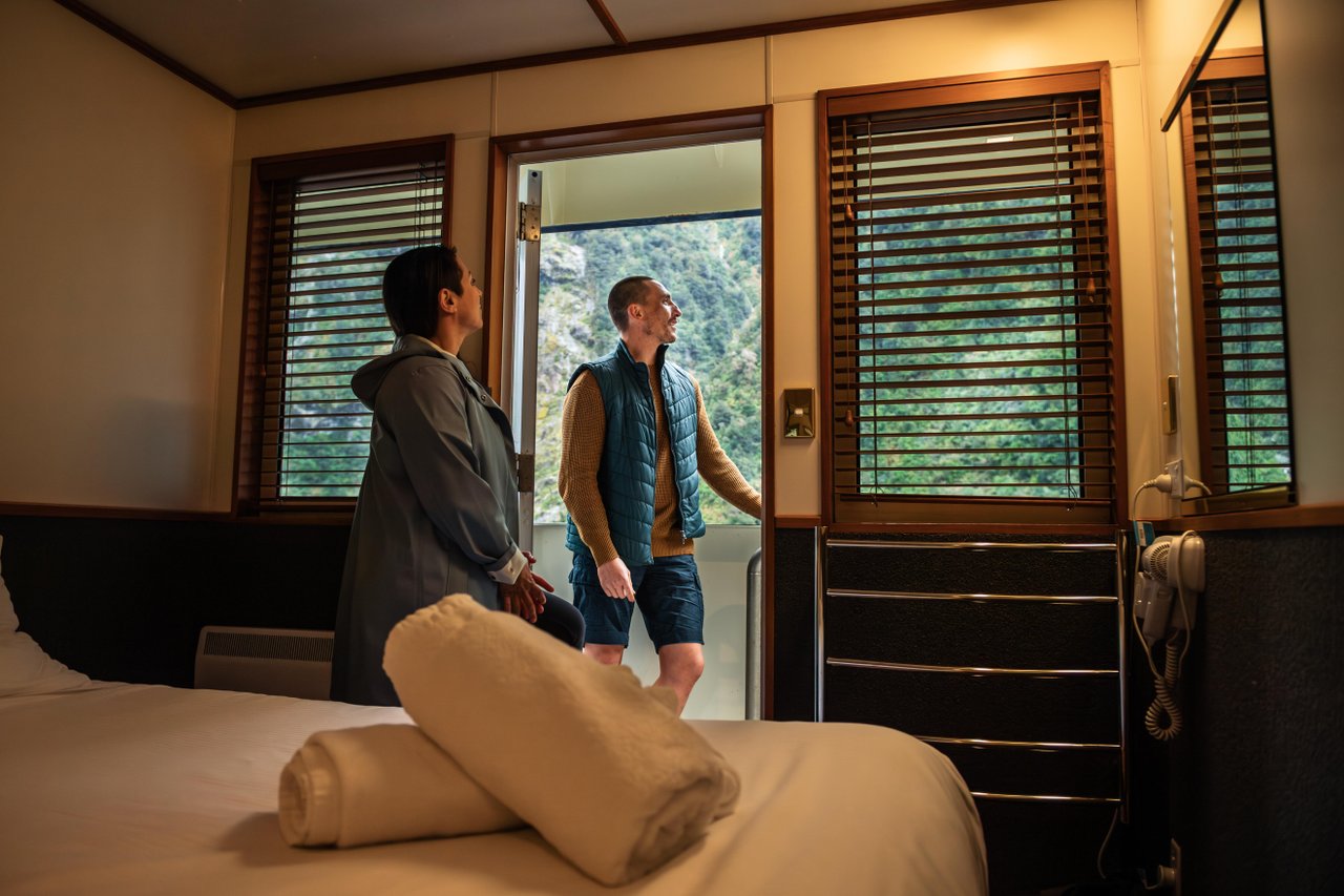 Milford Sound Overnight Cruise Cabin